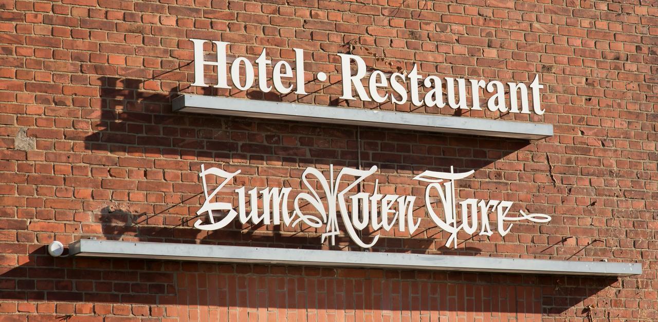 Hotel Zum Roten Tore Lüneburg Buitenkant foto